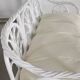 Bleached rattan living room