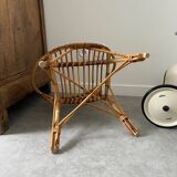 Fauteuil en rotin pour enfant
