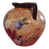 vase boule ancien Vallauris signé J Massier