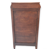 Armoire miniature en noyer Burr