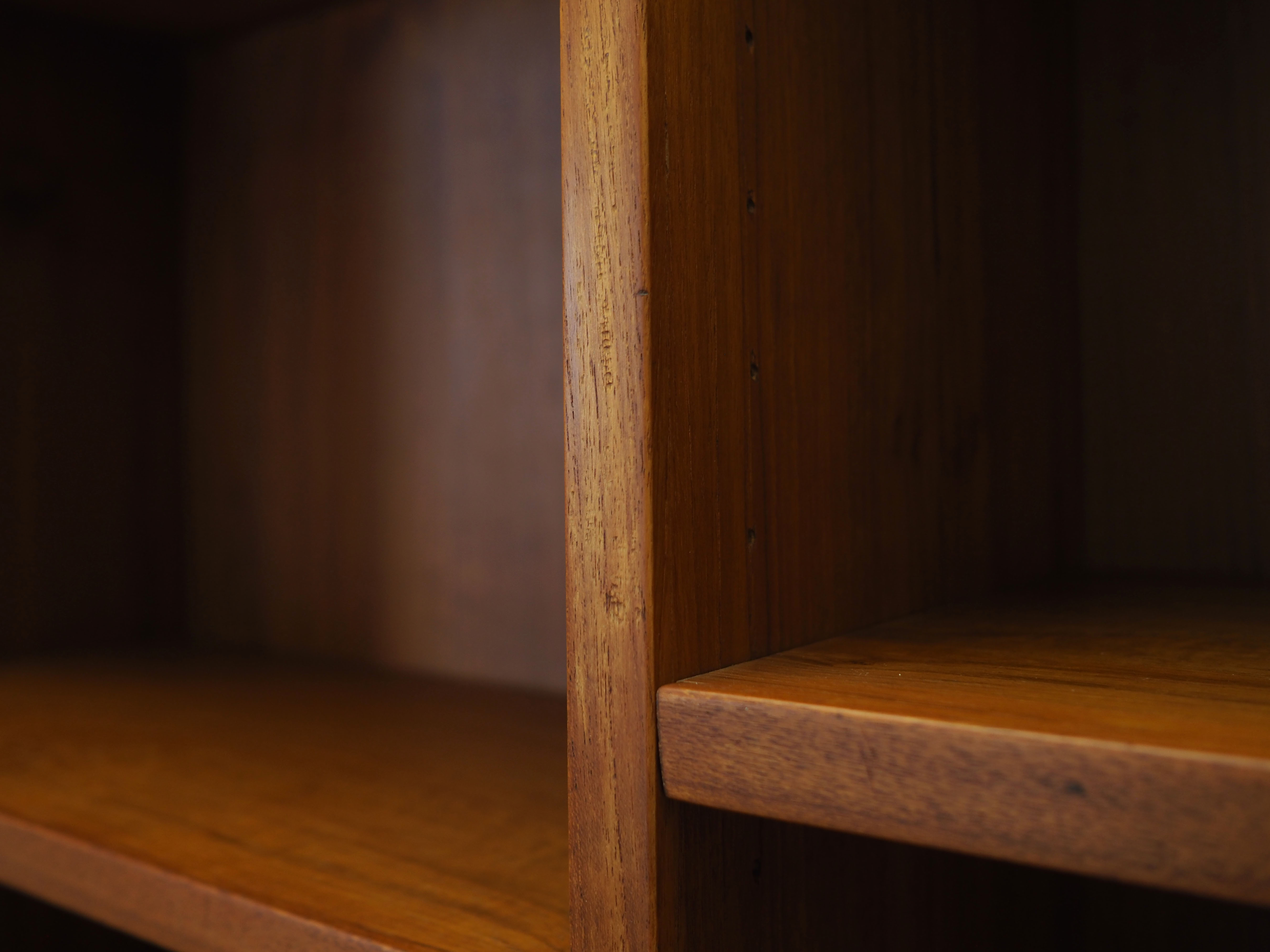 Teak bookcase, Danish design, 1970s, production: Denmark