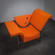 "Fauteuil 'Groeten uit Holland' par Rob Eckhardt, années 1980"