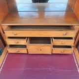 Secretary in veneer from the nineteenth century
