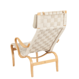 High-backed armchair model Mina by Bruno Mathsson