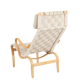 Fauteuil haut dossier modèle Mina par Bruno Mathsson