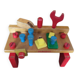 Workbench wooden toy child