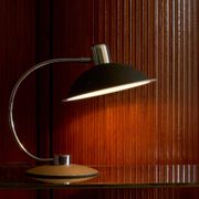 Lampe de table Mid Century réglable en chrome des années 1960