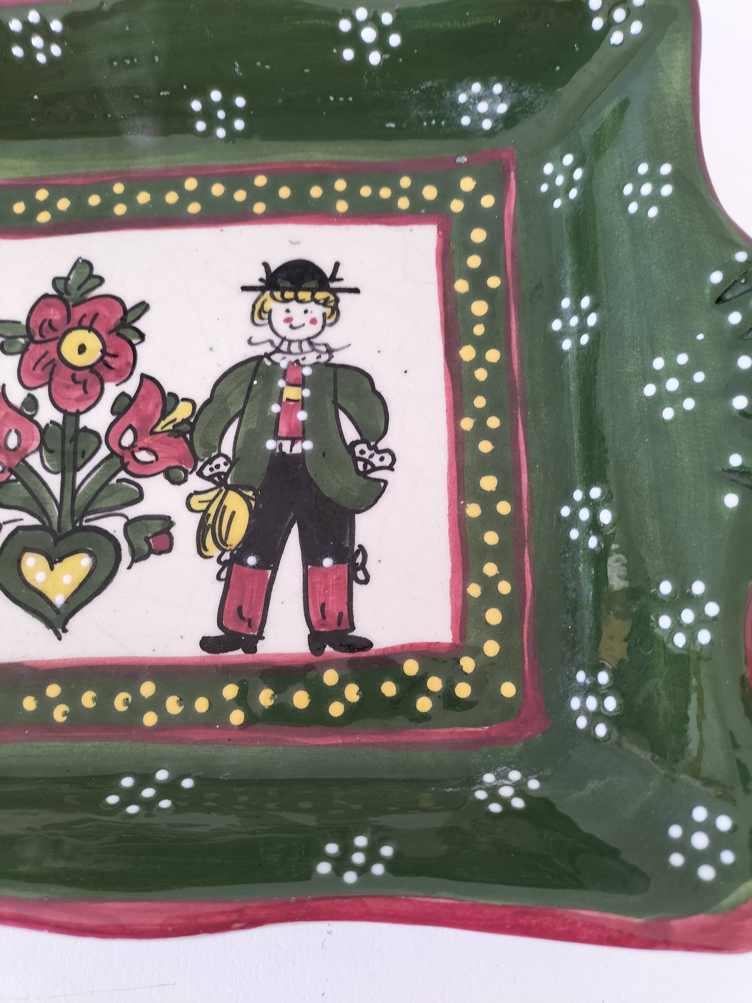 German ceramic dish from the 50s-80s