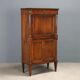 Ancient Empire secretary in walnut and bronze, Italy, 19th century
