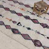 Handmade moroccan berber rug 250 x 146 cm
