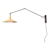 Panama wall lamp by Wim Rietveld for gispen 1955