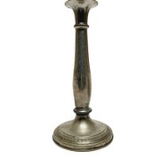 Eclectic gilloched candlestick, 1900s