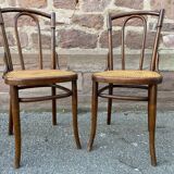 2 chairs bistro Thonet Nr 56 curved wood