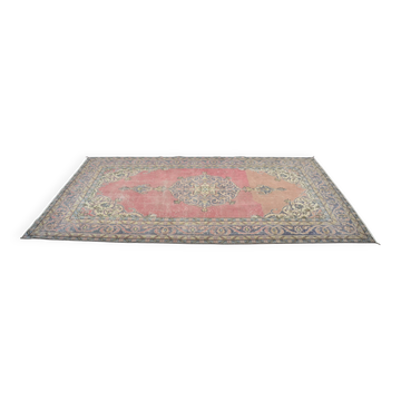 Oushak Turkish Vintage Rug sku 3291