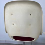 4 chaises Space Age, coque années 70 pour Lockhausen