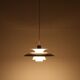 Suspension PH 5 de Poul Henningsen pour Louis Poulsen, années 1970.