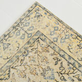 5x8 beige yellow tones turkish rug 247x152cm