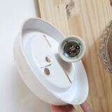 Globe lamp vintage molded glass