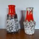 Vases by scheurich west germany,60s