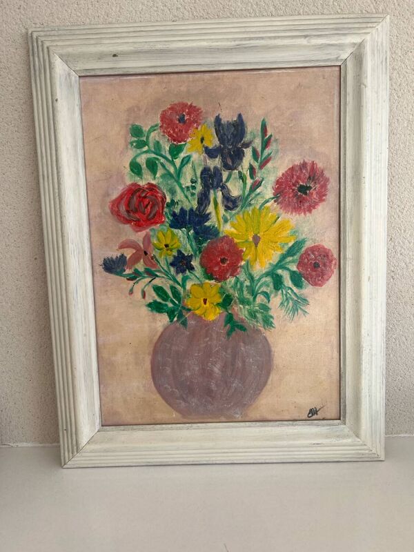 Tableau bouquet de fleurs