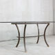 Table ovale de Pierre Vandel, années 1970