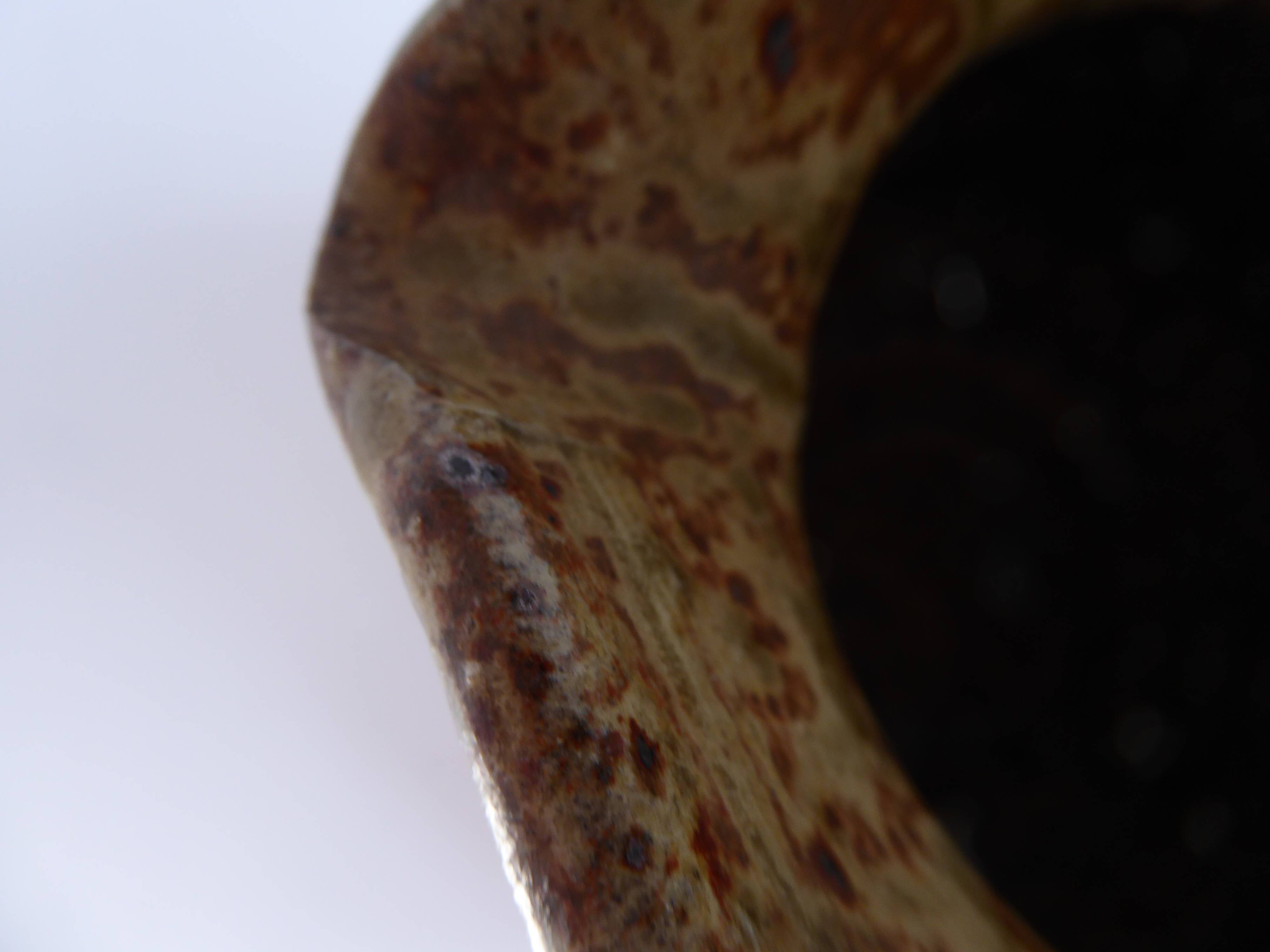 Signed vernissé sandstone pitcher