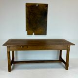 Old oak farmhouse table, 20s