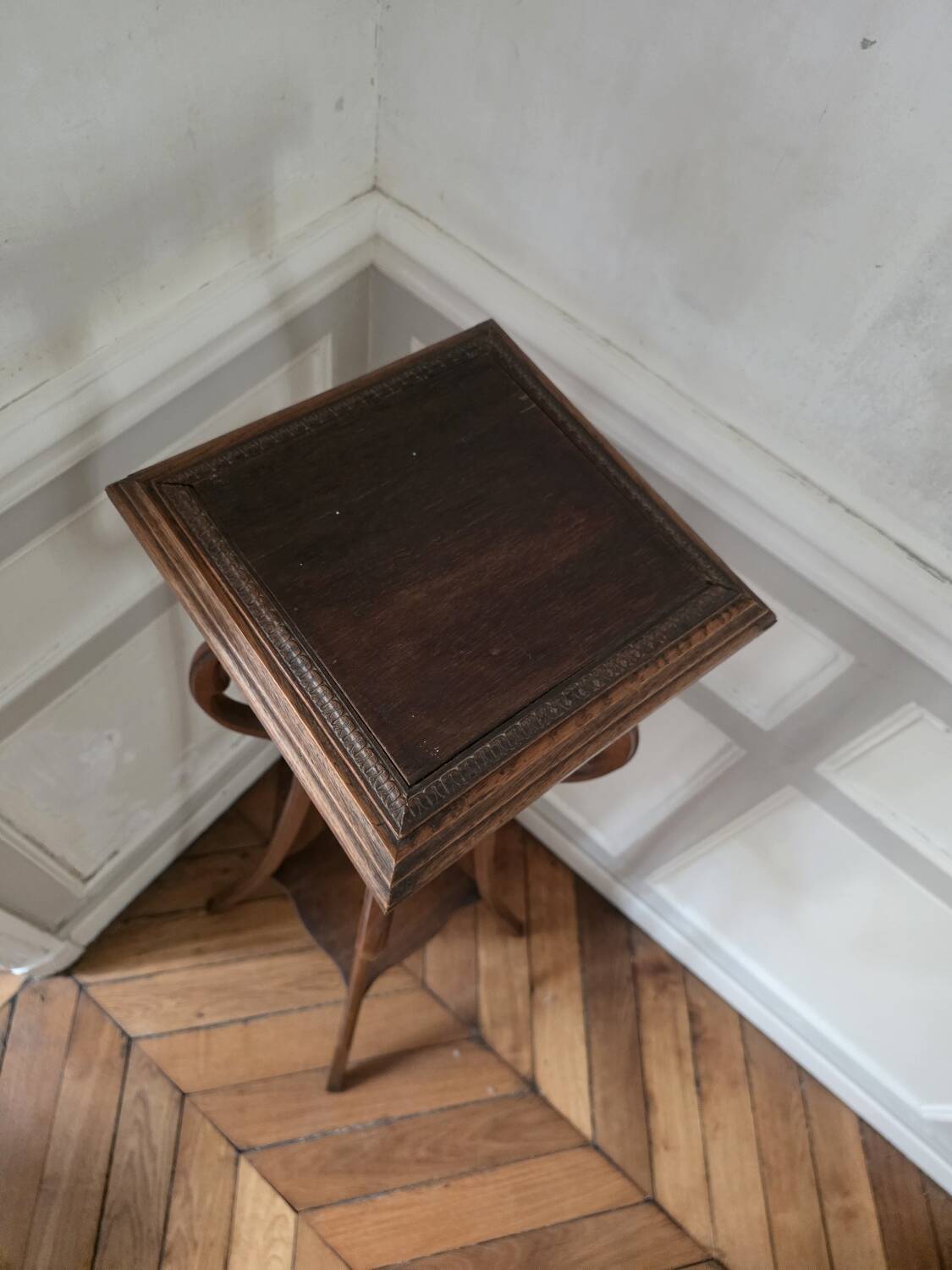 Selette Art Nouveau en bois