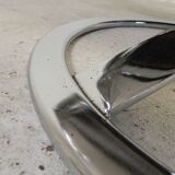 Leolux armchair, swivel chair with white leather upholstery, 1960s