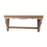 Etagère bois rose pale