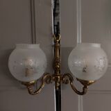 Brass wall sconce 70 years