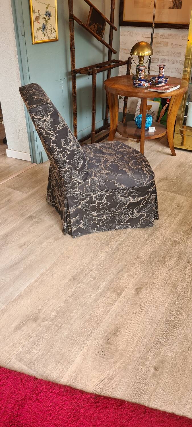 Japanese style fireside chair