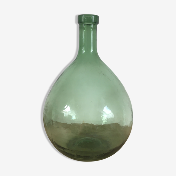 Vintage green demijohn