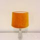 Mid-century crystal glass table lamp by Vicke Lindstrand Kosta, Sweden.