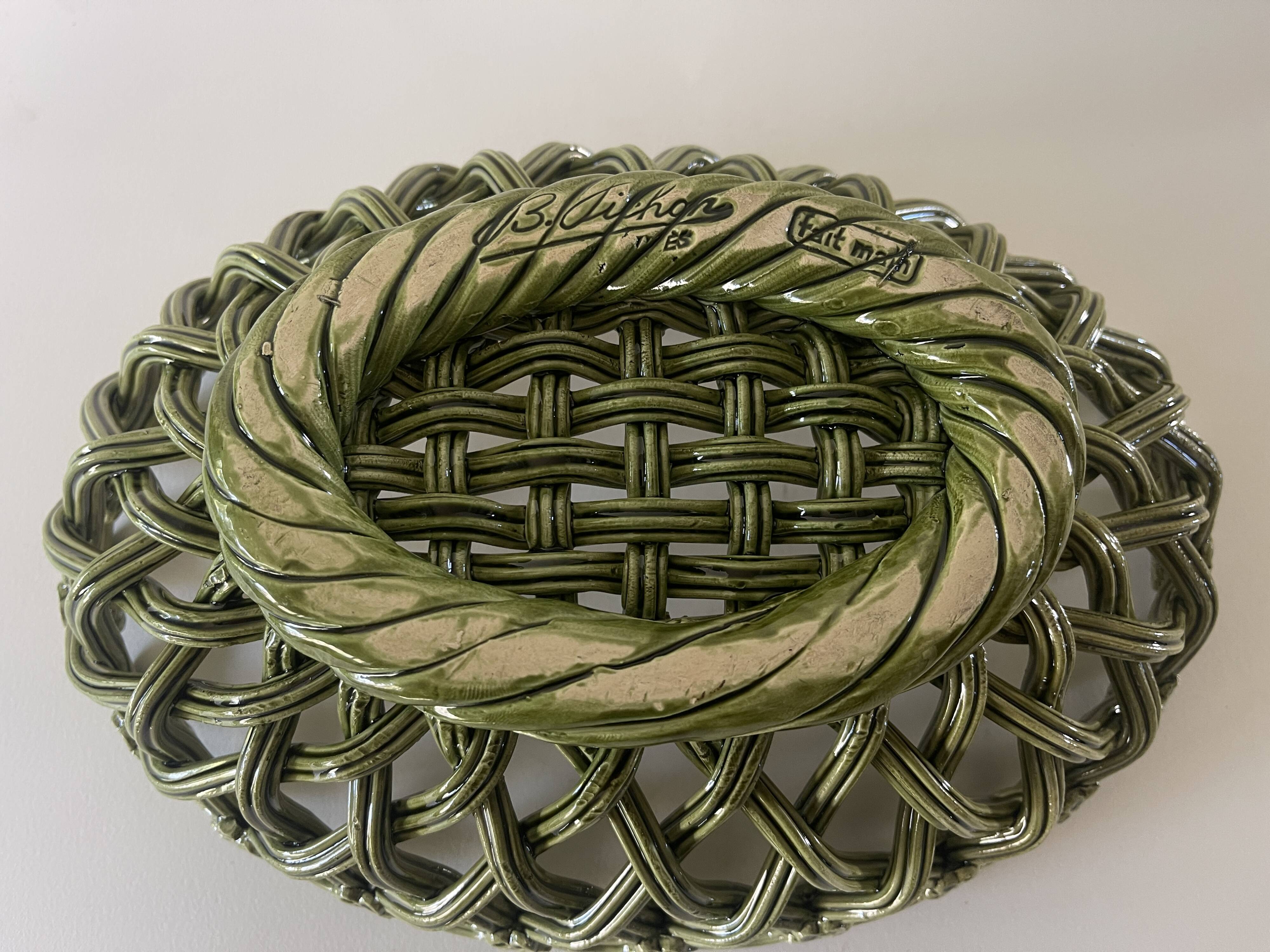 Braided ceramic cup b pichon uzes