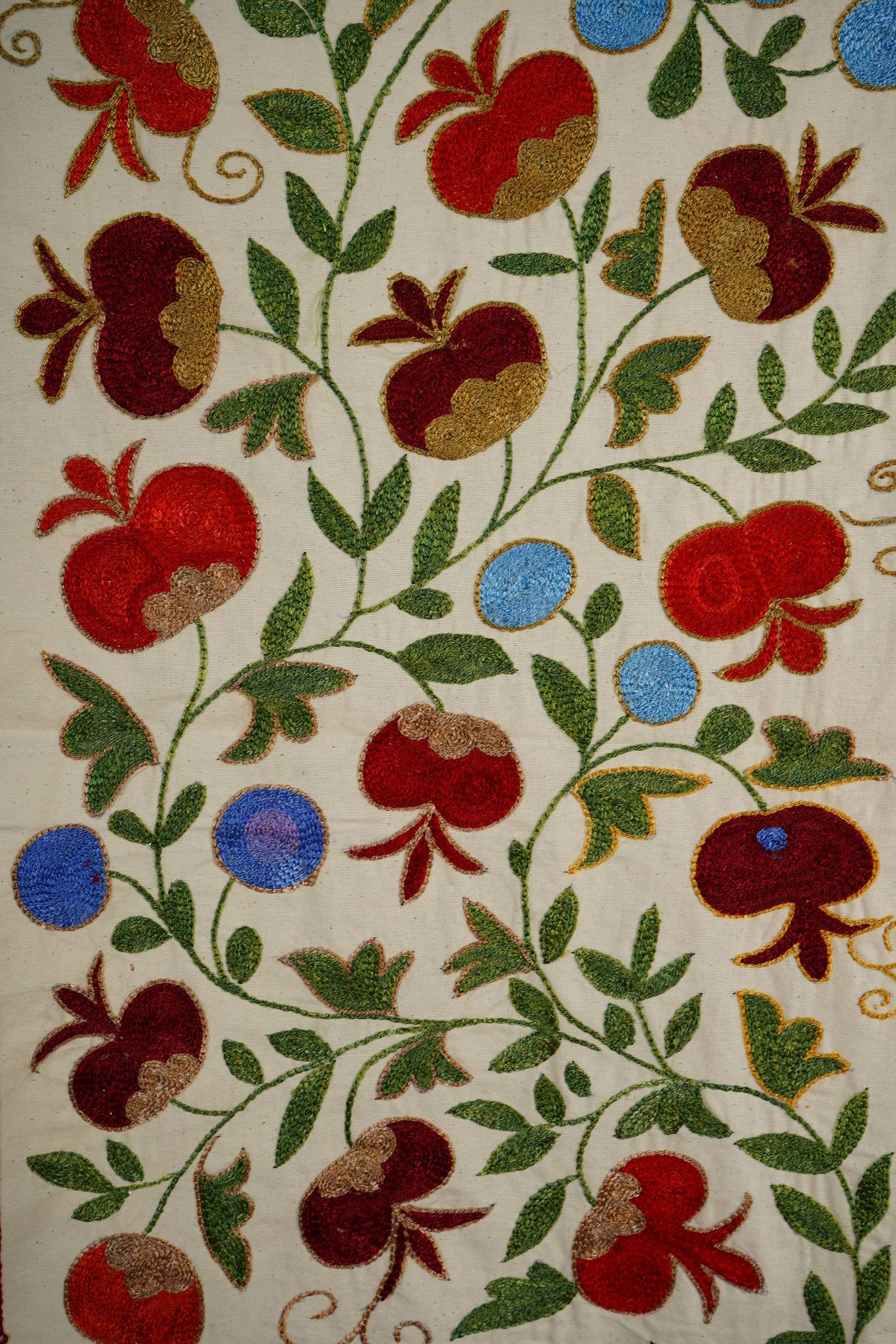 Tapis turc vintage noué à la main 50x95cm