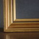 Gilded wood glazed photo frame