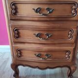 Vintage wooden chest of drawers storage unit