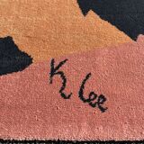 Tapis Contemporain d'après l'artiste Paul Klee