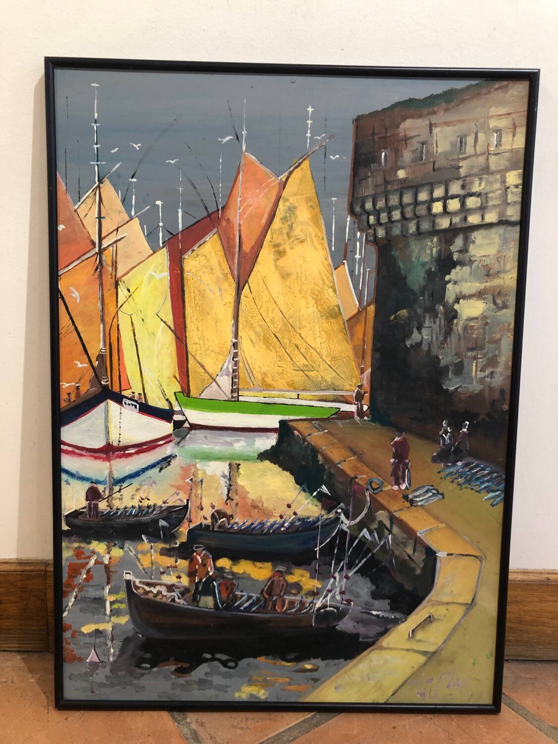 Concarneau Brittany signed Blay