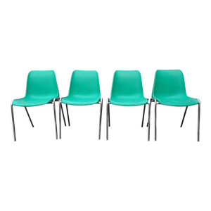 Série de 4 chaises vintage