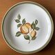 5 old Gien earthenware flat plates