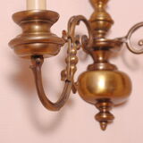 Applied gilded bronze