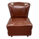1950s Italian Mid Century Leatherette Lounge Chair