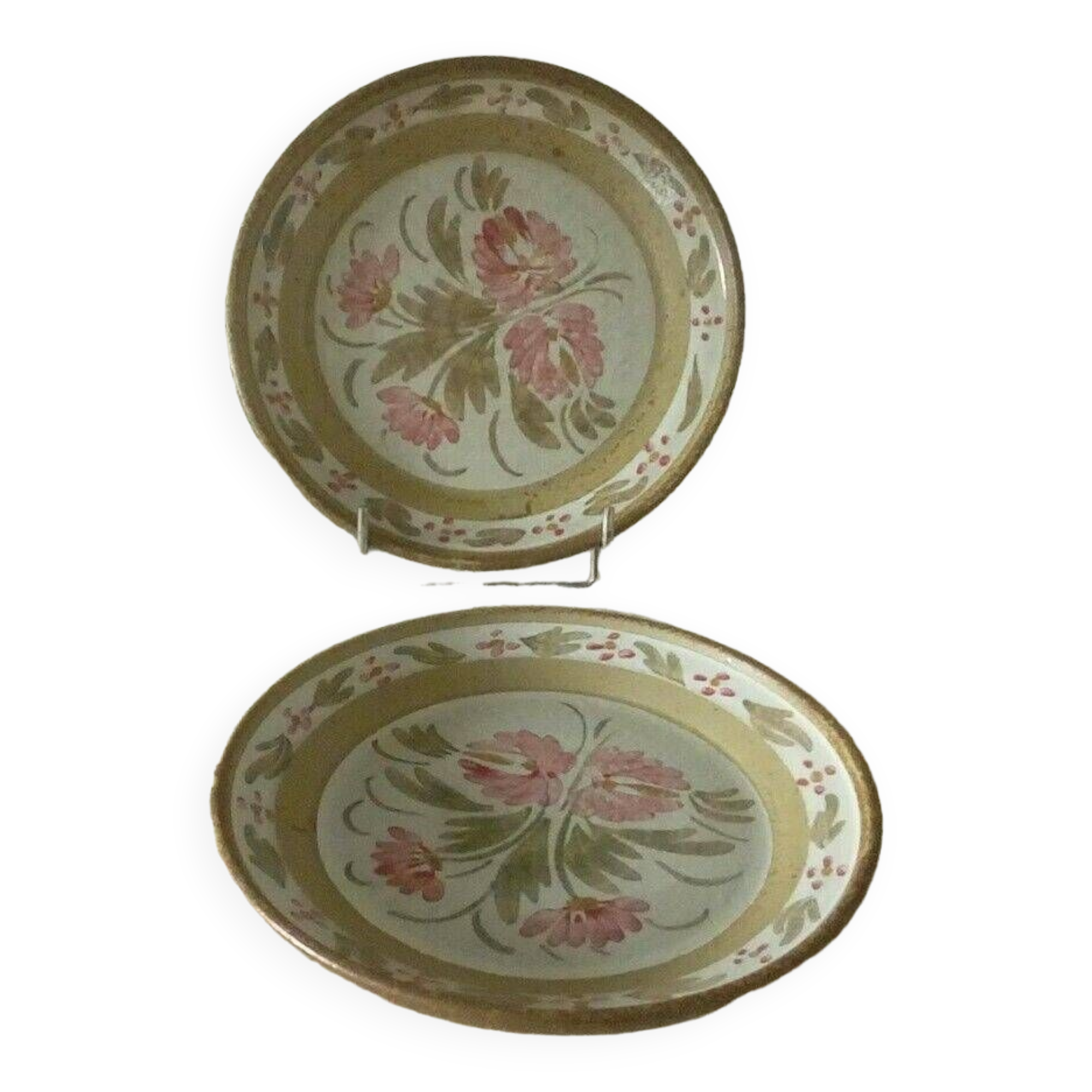 Vintage Keraluc stoneware plates