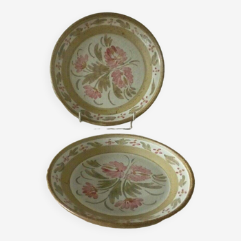Vintage Keraluc stoneware plates