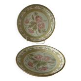 Vintage Keraluc stoneware plates