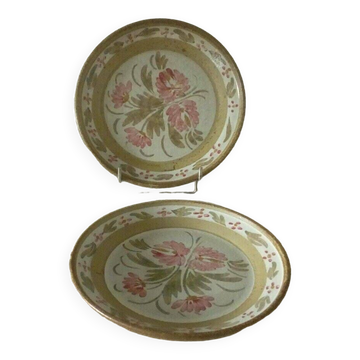 Vintage Keraluc stoneware plates