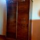 Meuble classeur rideau burwood bois et cuir