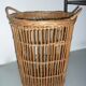 Panier corbeille en rotin vintage